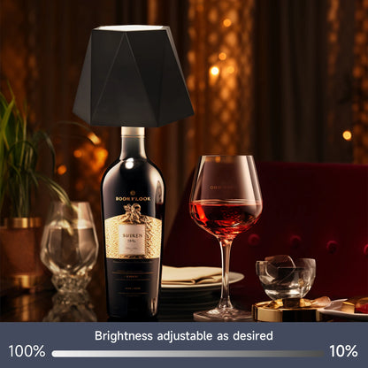 HexaGlow™ Rechargeable Touch Table Lamp