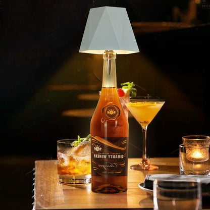 HexaGlow™ Rechargeable Touch Table Lamp