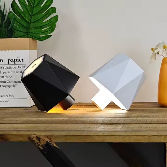 HexaGlow™ Rechargeable Touch Table Lamp